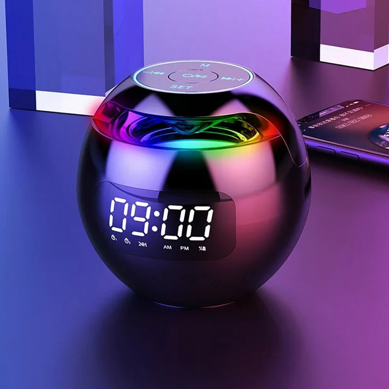 Inteligentny budzik Bluetooth z pokazem świateł LED - Image 2