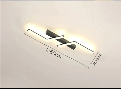Nowoczesny liniowy plafon LED ściemnialny - Image 6