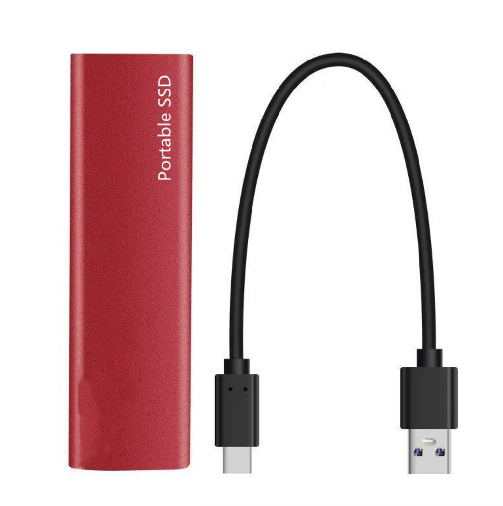 Lekki zewnętrzny dysk SSD do szybkiego transferu - 4TB/1TB