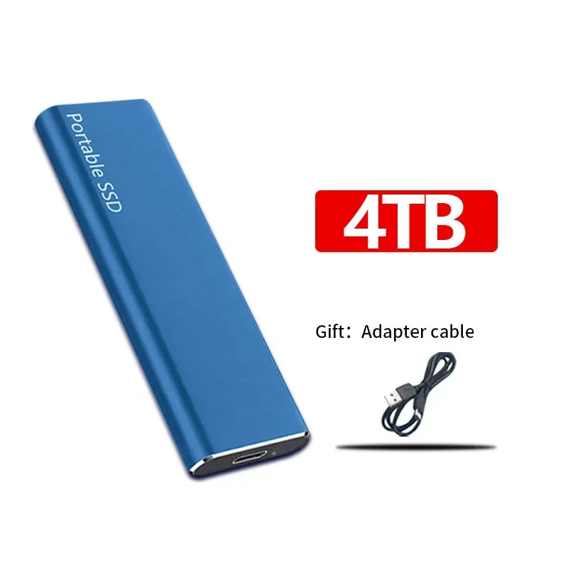 Lekki zewnętrzny dysk SSD do szybkiego transferu - 4TB/1TB - Image 5
