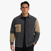 Chemise élégante à manches longues pour homme