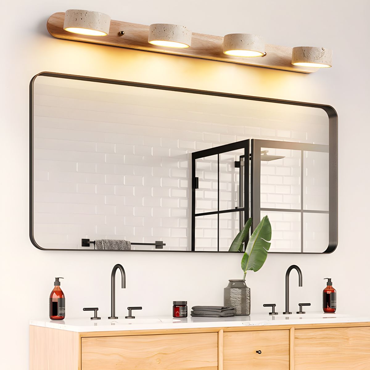 Jasna elegancka lampa ścienna z podwójnym LED - Image 3