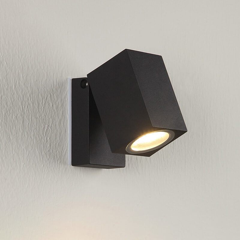 Nowoczesny kinkiet zewnętrzny LED z regulowanym reflektorem – oświetlenie ścienne Pozrey - Image 7