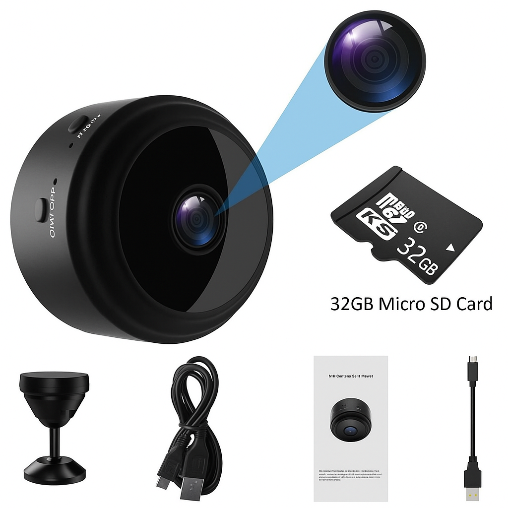 Inteligentna mini kamera WLAN z trybem nocnym - Image 5