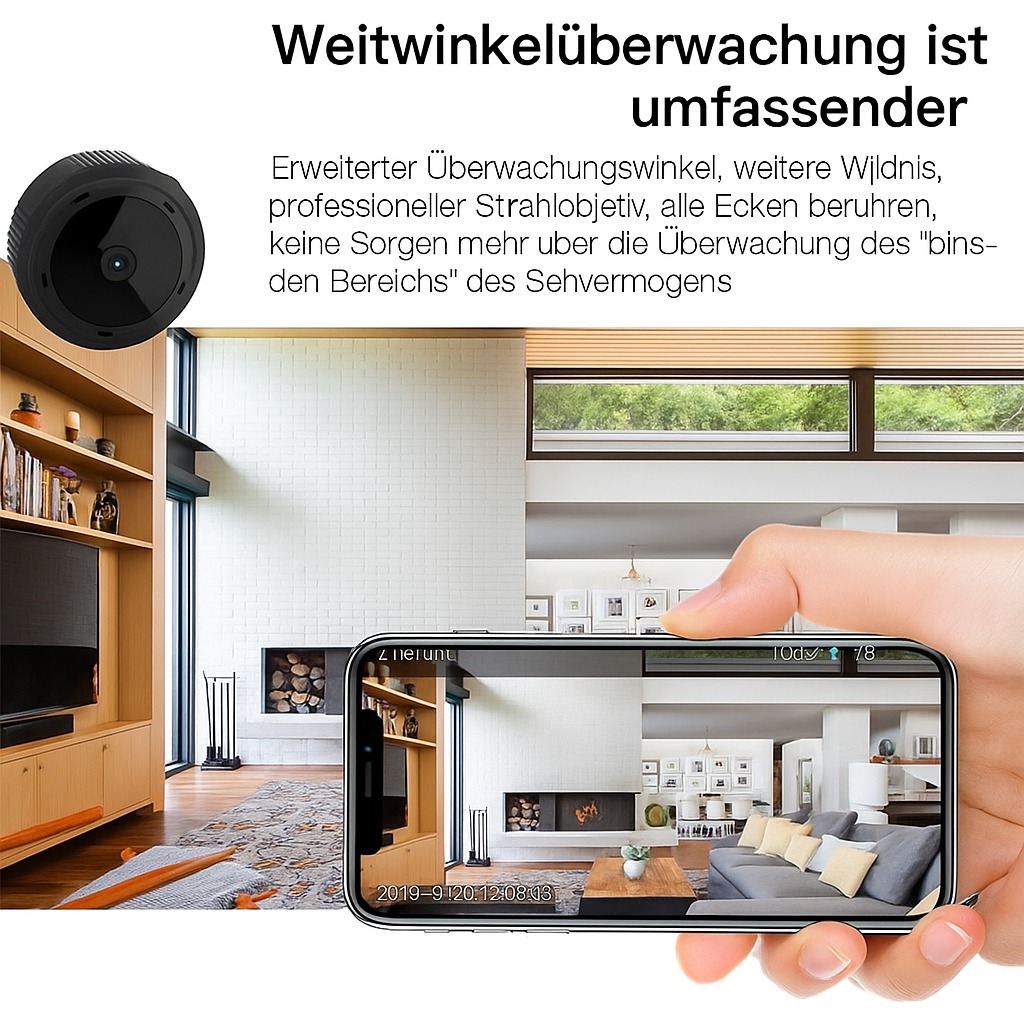 Inteligentna mini kamera WLAN z trybem nocnym - Image 7