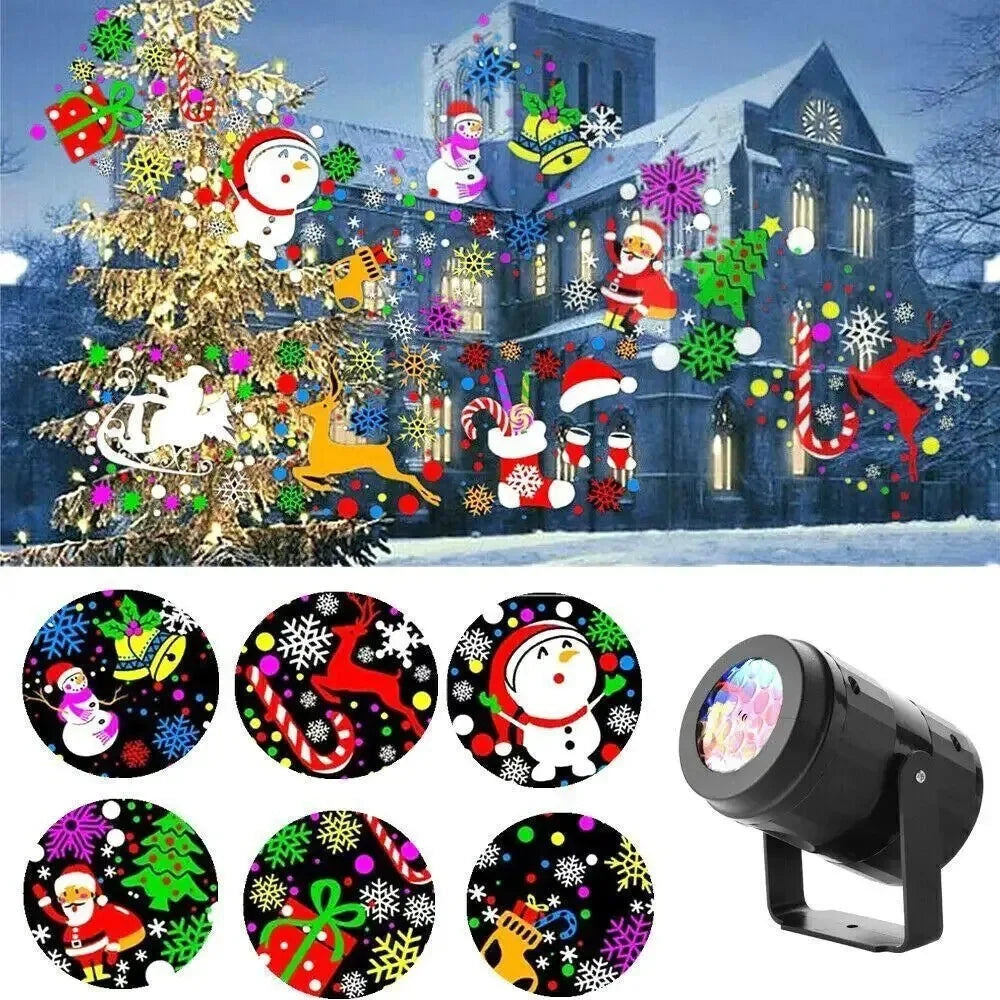 Projektor świąteczny zewnętrzny LED ruchome wzory - Image 3