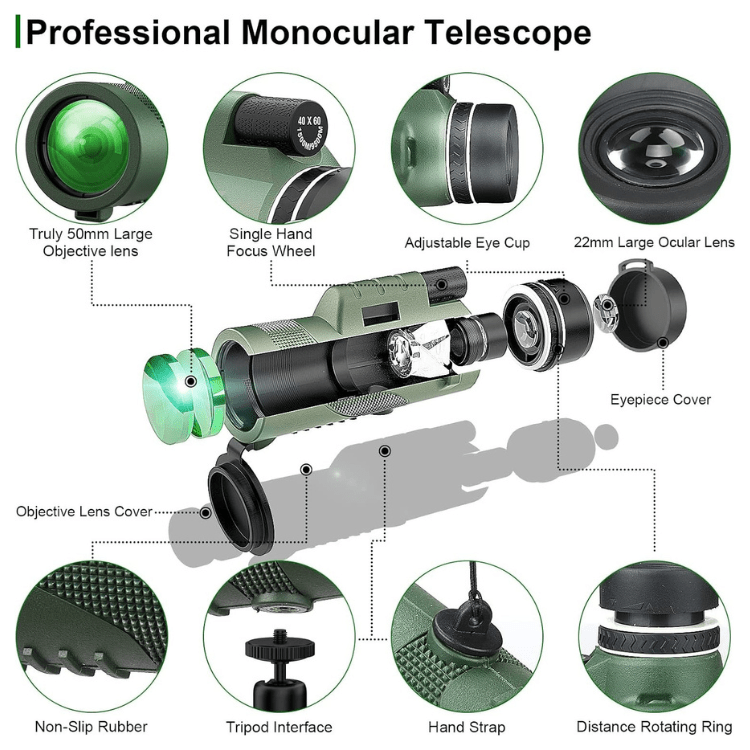 Kompaktowy teleskop kieszonkowy HD - Image 13