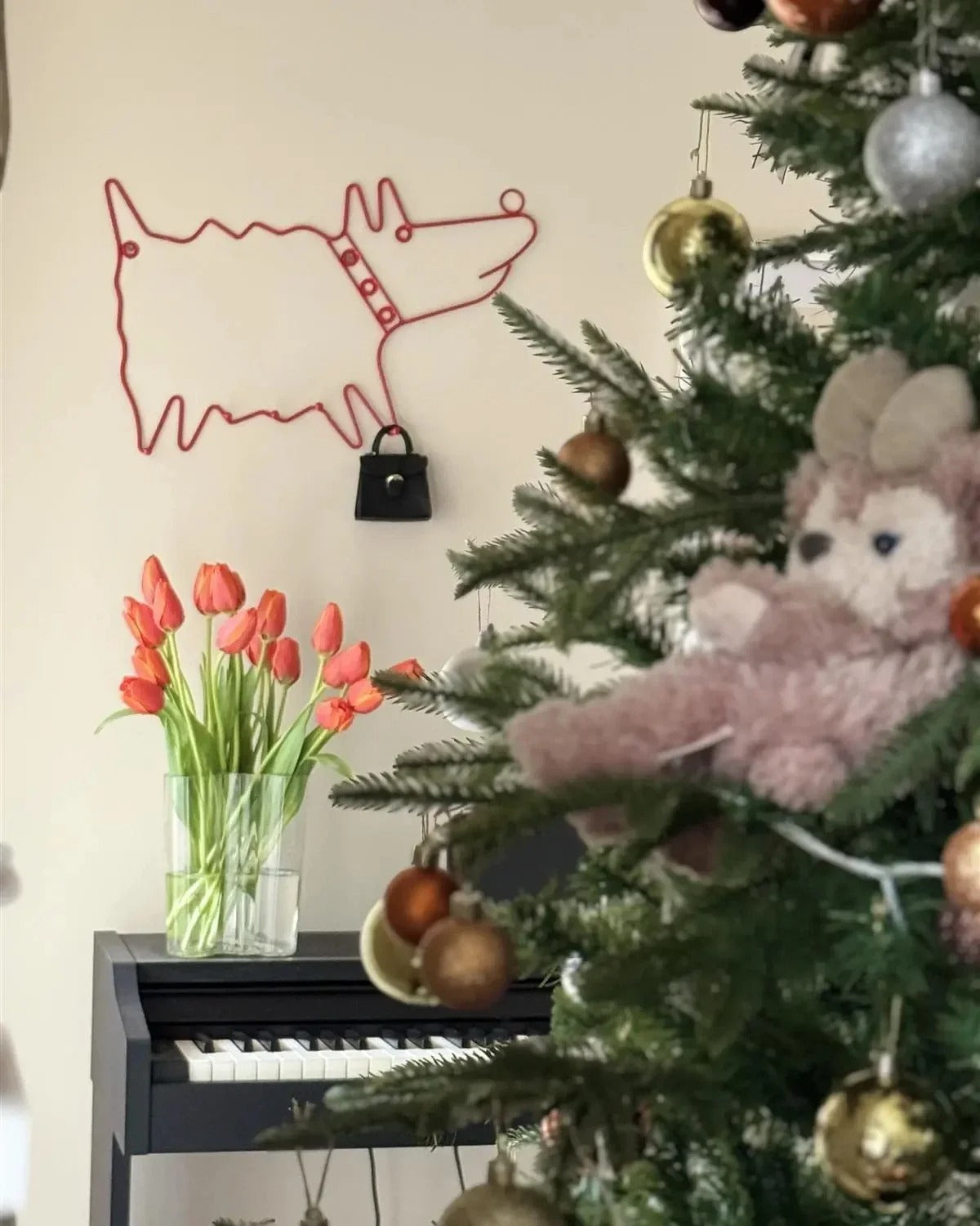 Ozdobny wytrzymały wieszak ścienny w stylu zwierzęcym - Image 4