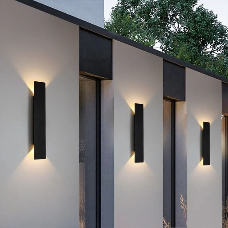 Aluminiowa lampa ścienna LED IP65 – oświetlenie zewnętrzne elewacji i tarasu