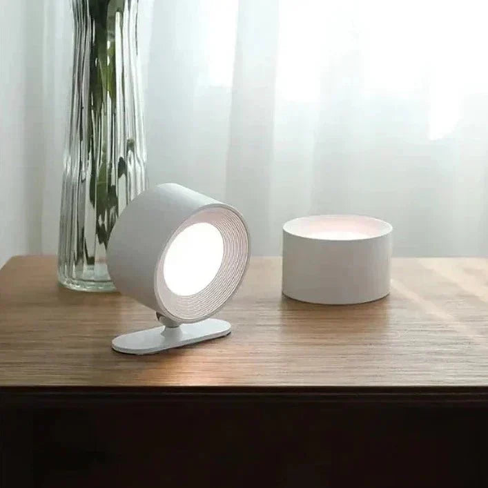 Bezprzewodowa lampa ścienna LED z obrotem 360° i regulacją jasności – oświetlenie wnętrz - Image 6