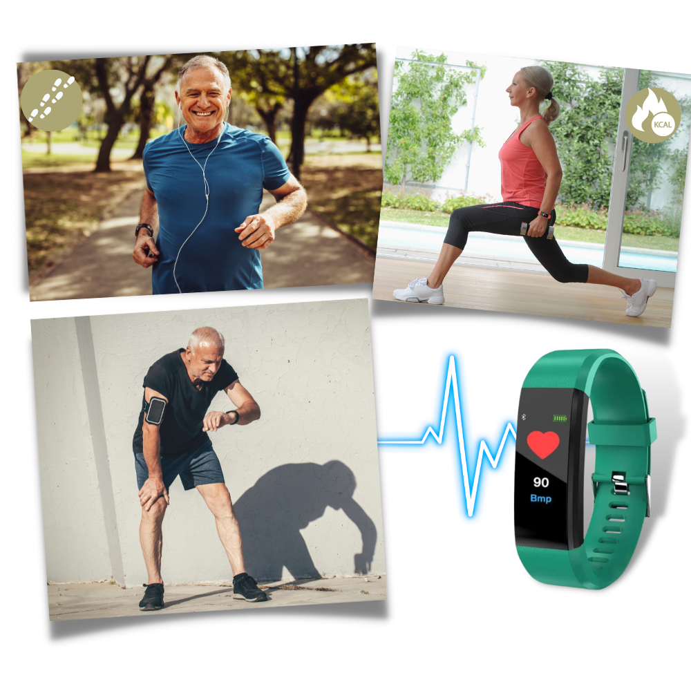 Inteligentny Niezawodny Wodoodporny Zegarek Fitness - Image 15