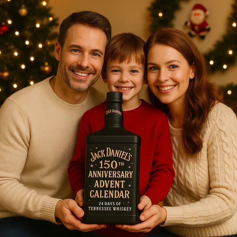 Dekoracyjny kalendarz adwentowy whisky 2026 24 miniatury 2D - Image 4