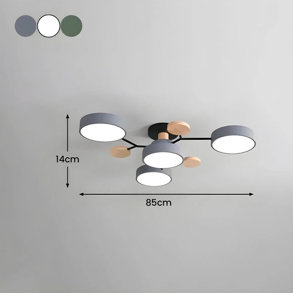 Nowoczesna lampa sufitowa LED typu plafon - Image 15