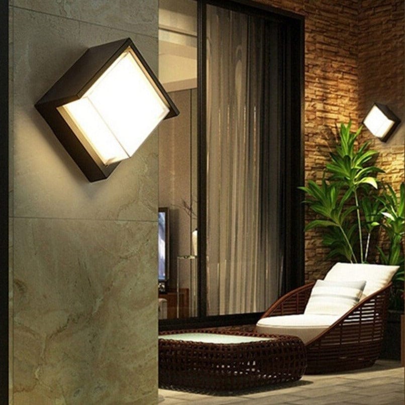 Zewnętrzne lampy ścienne LED z czujnikiem ruchu - Image 2