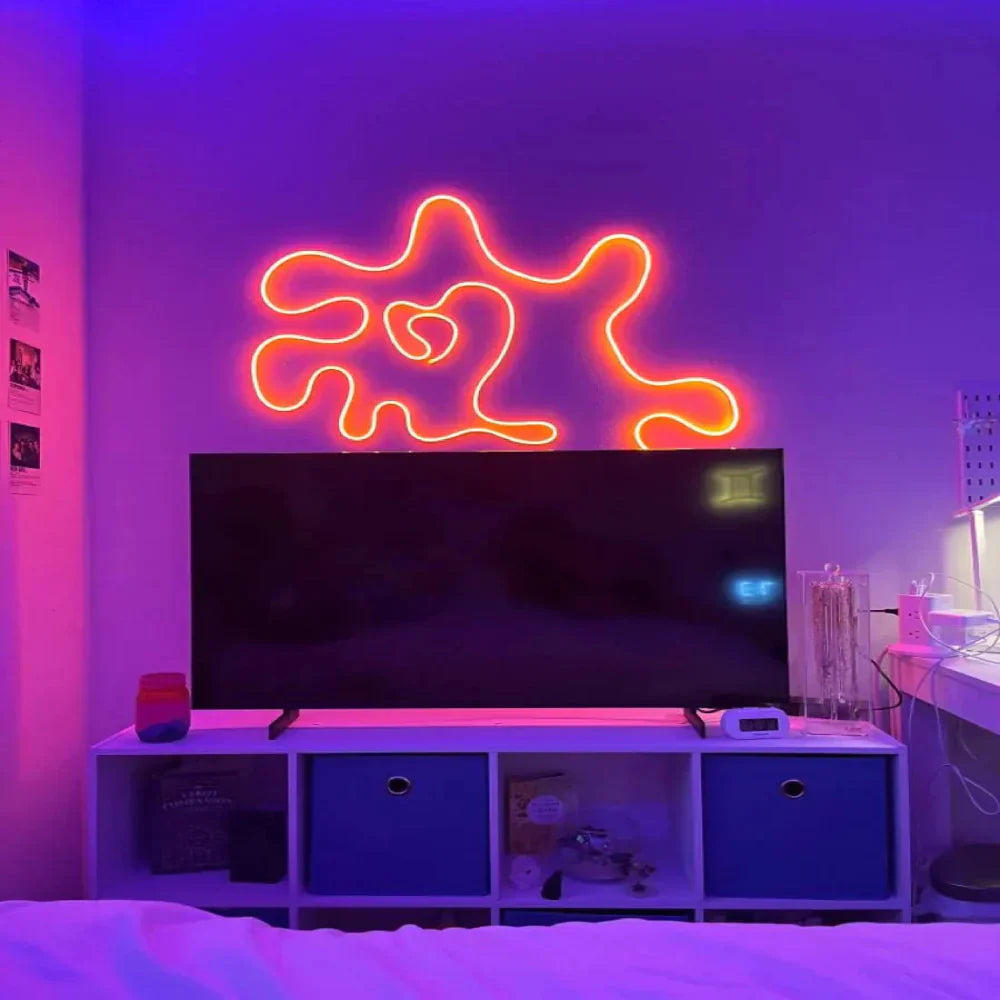 Sterowana za pomocą aplikacji taśma LED neonowa do kreatywnego oświetlenia - Image 3