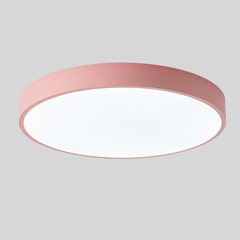 Skandynawska okrągła lampa sufitowa LED - Image 10