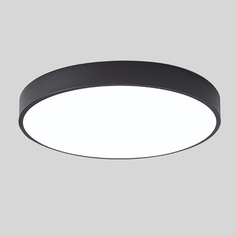 Skandynawska okrągła lampa sufitowa LED - Image 11
