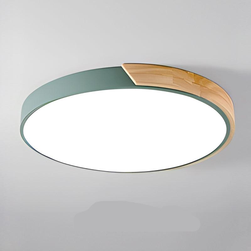 Skandynawska okrągła lampa sufitowa LED - Image 13