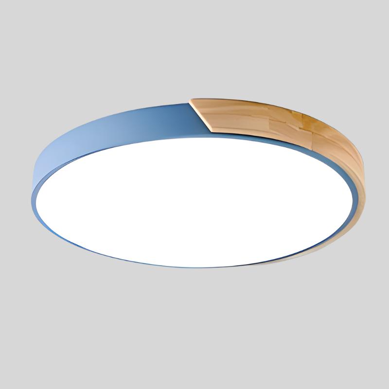 Skandynawska okrągła lampa sufitowa LED - Image 14