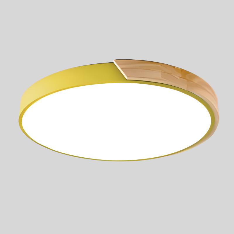 Skandynawska okrągła lampa sufitowa LED - Image 15
