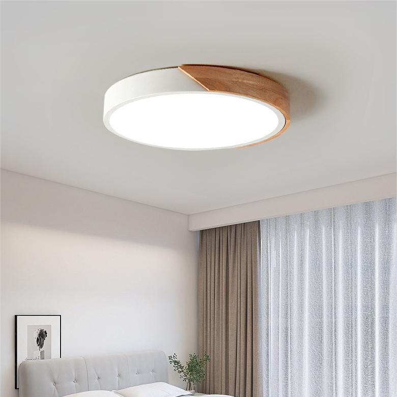 Skandynawska okrągła lampa sufitowa LED - Image 3