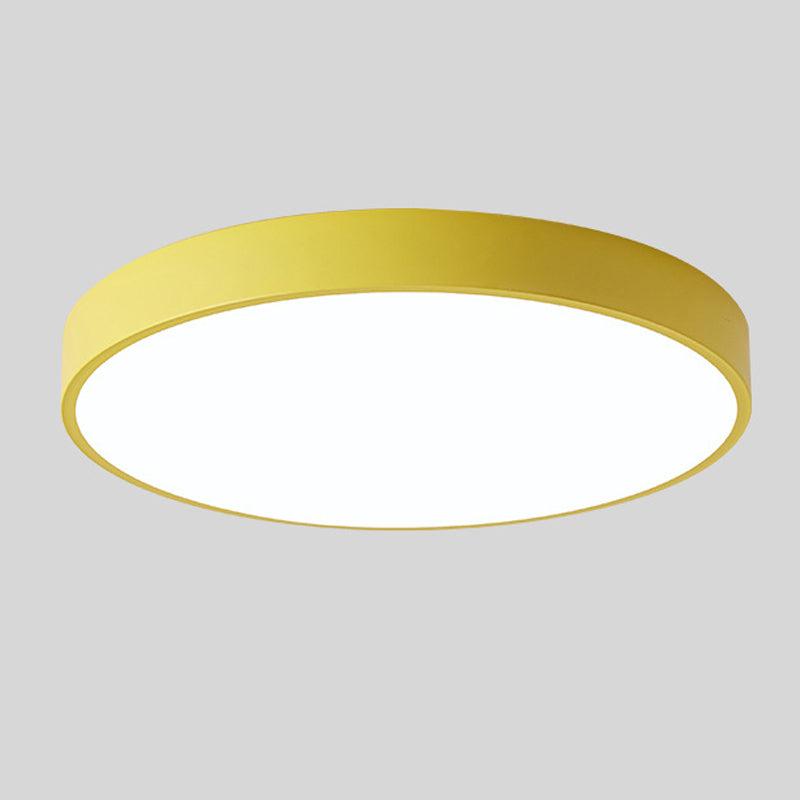 Skandynawska okrągła lampa sufitowa LED - Image 9