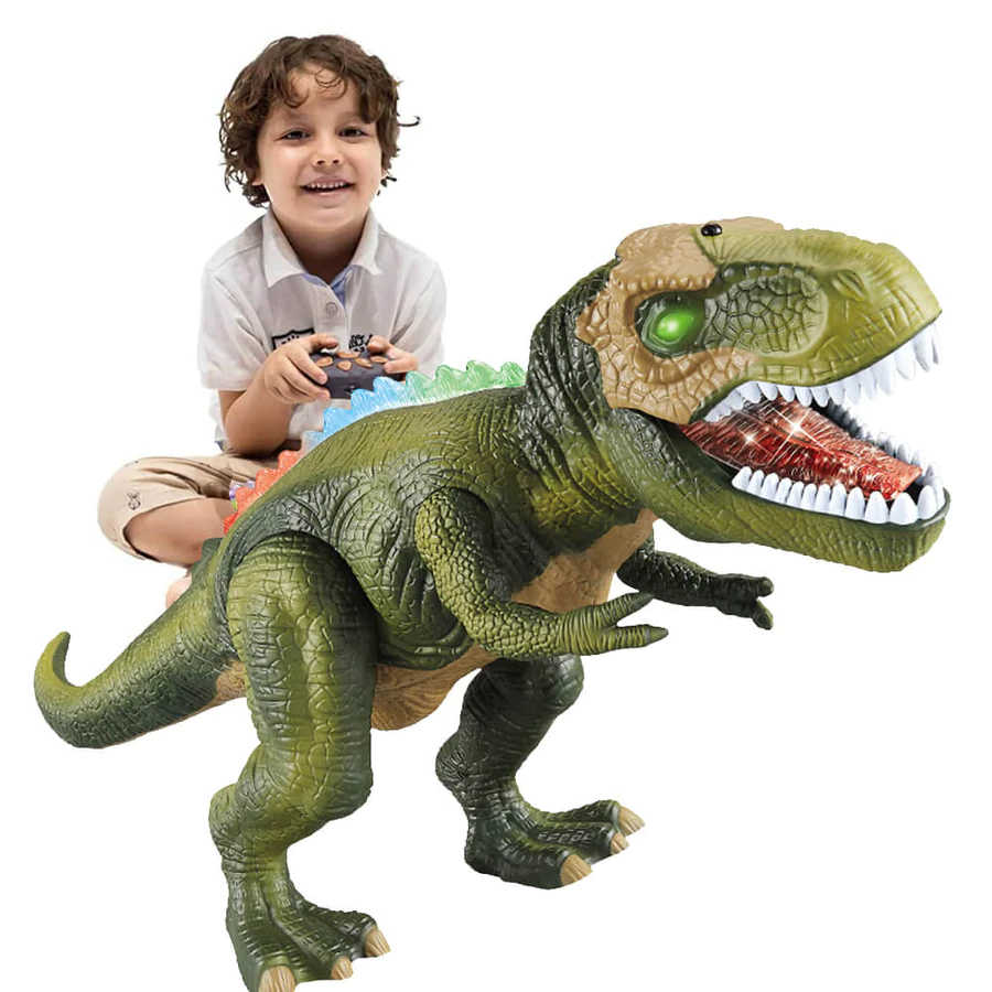 Realistyczny Dinozaur z Rykami i LED-Światłem - Image 4