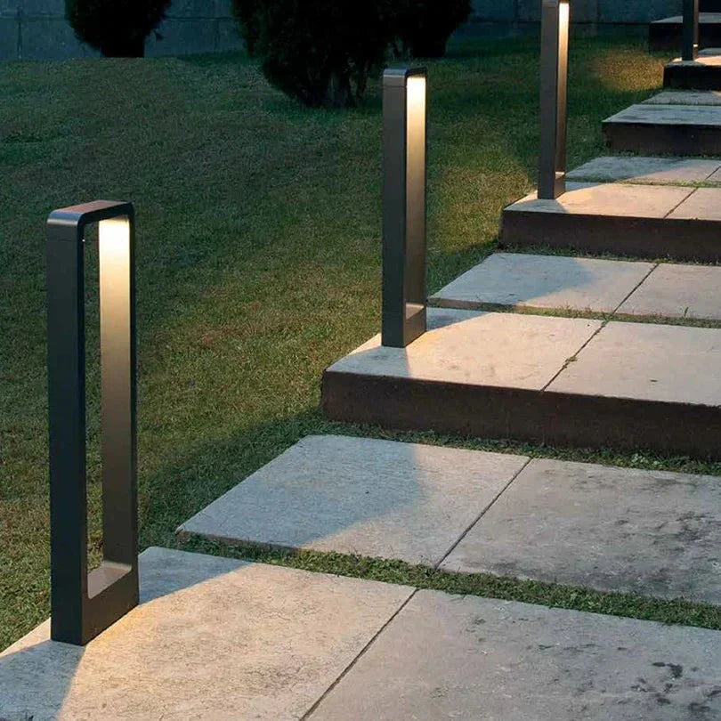 Lampa gruntowa LED do ścieżek i podjazdów – aluminiowe oświetlenie ogrodowe Pozrey - Image 2