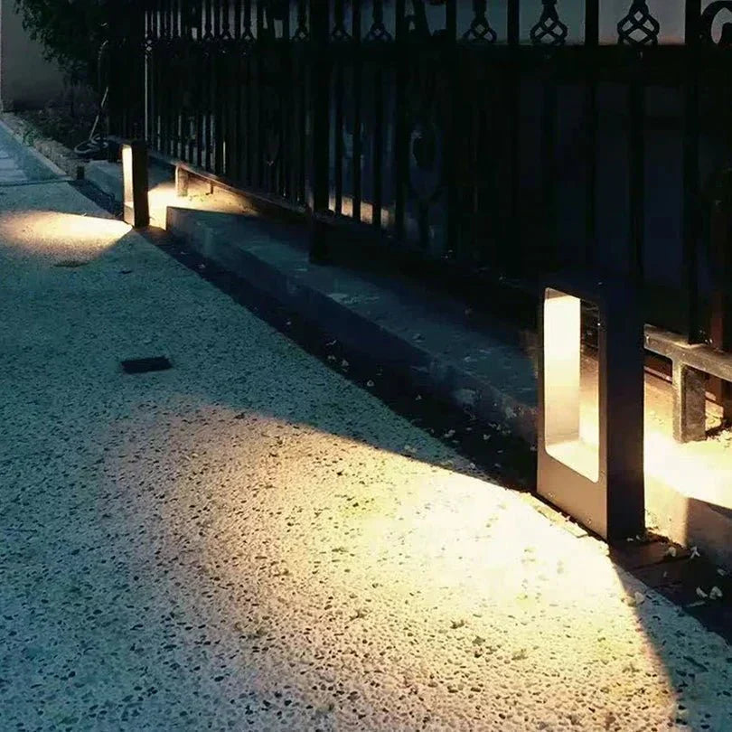 Lampa gruntowa LED do ścieżek i podjazdów – aluminiowe oświetlenie ogrodowe Pozrey - Image 4