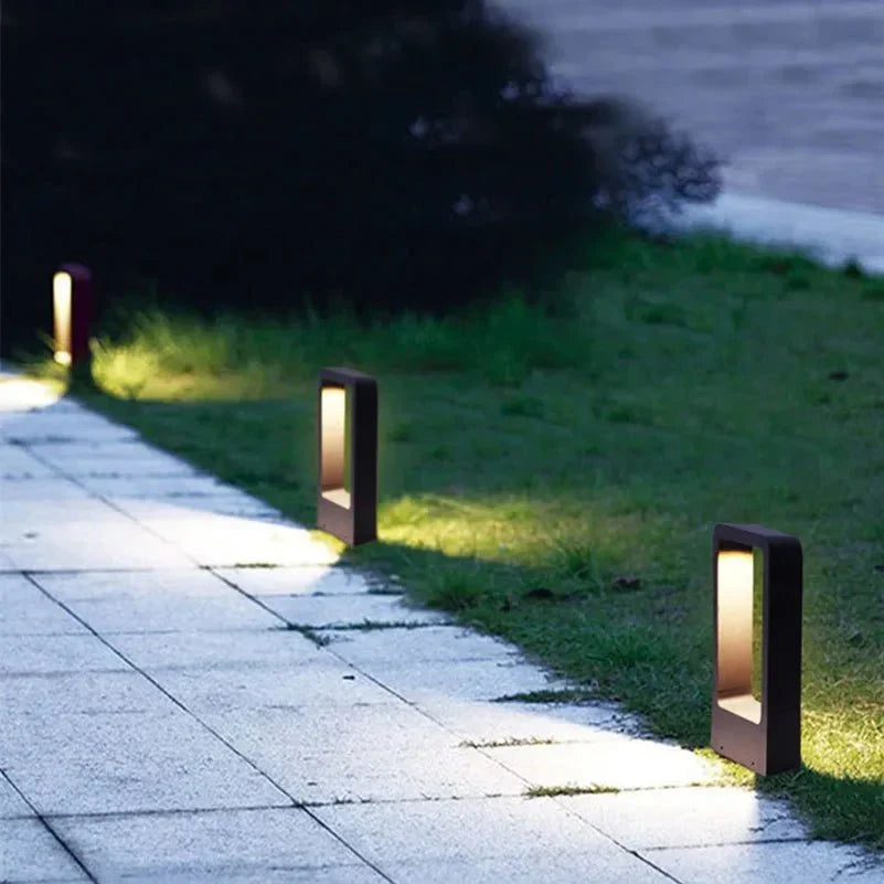 Lampa gruntowa LED do ścieżek i podjazdów – aluminiowe oświetlenie ogrodowe Pozrey