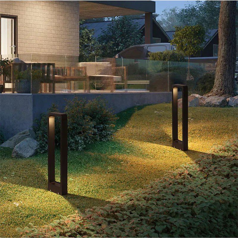 Lampa gruntowa LED do ścieżek i podjazdów – aluminiowe oświetlenie ogrodowe Pozrey - Image 5