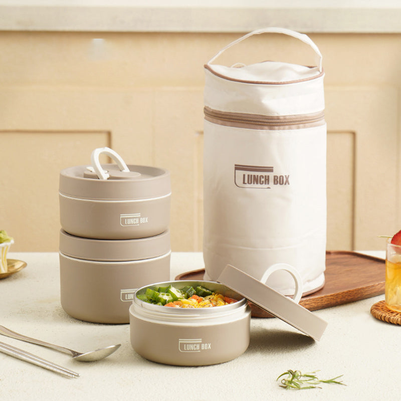 Izolowany wielowarstwowy termiczny lunchbox na gorące posiłki - Image 10
