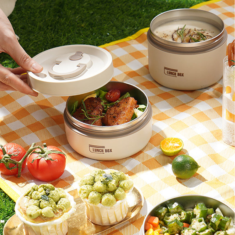 Izolowany wielowarstwowy termiczny lunchbox na gorące posiłki - Image 4
